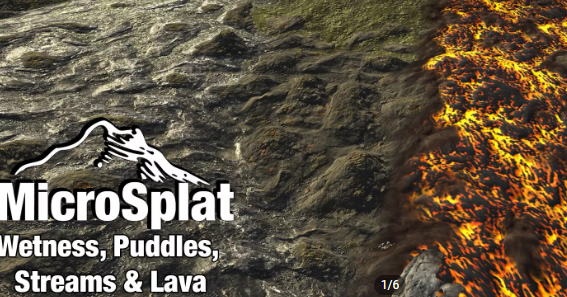 MicroSplat Puddles, Streams, Lava & Wetness 3.12 Crack Download