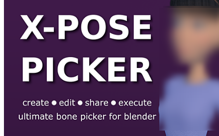 X-Pose Picker for Blender 2.8 + 2.81 Crack Download