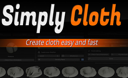 Blender Addon Simply Cloth Crack Download