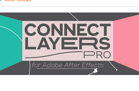 Aescripts Connect Layers PRO 1.1 Win/Mac Crack Download