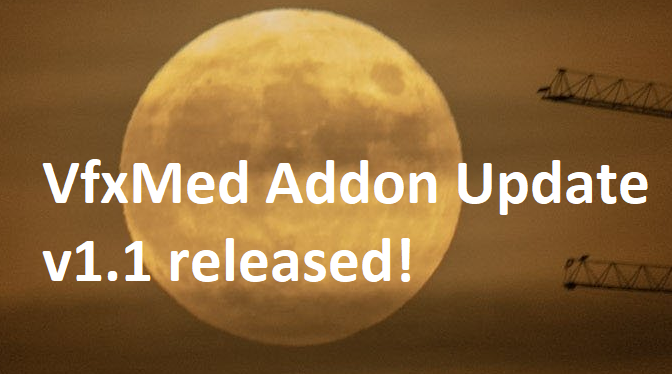 VfxMeD's Official Blender Addon v1.0.1 Update Download