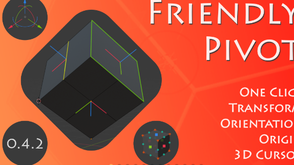 Blender 3.1 Friendly Pivot v0.4.20 Crack 2022 Download