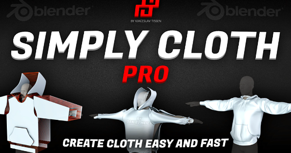 Blender 3.1 Simply Cloth Pro v2.4 + Epic Assets Crack Download