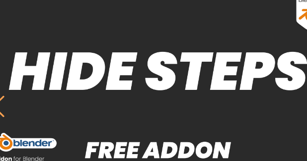 Blender 3.2 Hide Steps v1.0.1 Addon Crack Download