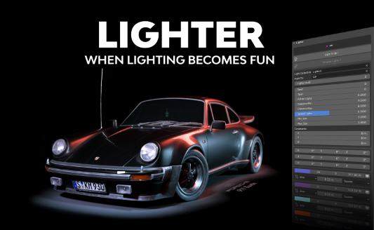 Blender 3.2 Lighter Addon v1.0.7 Crack Download