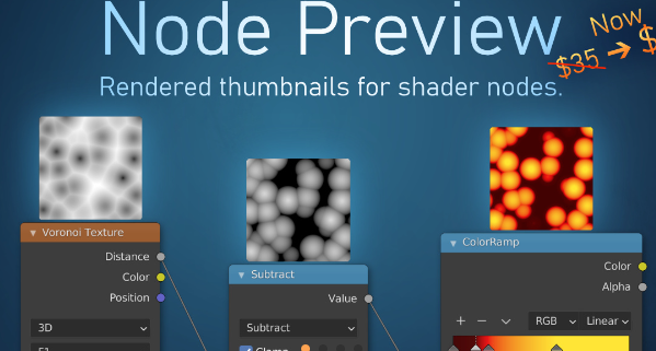 Blender 2.8+ Node Preview v1.13 Crack 2022 Download