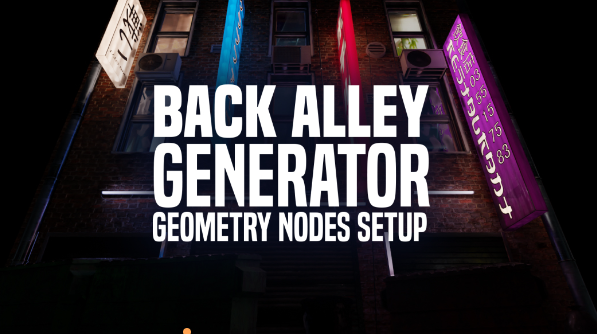 Blender 3.3 Back Alley Generator v1.1.2 Crack Download