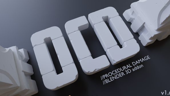 Blender 3.3 OCD (One Click Damage) v1.6.4 Crack Download