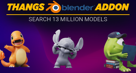 Blender 2.9+ Thangs Addon v0.2.2 Crack Download