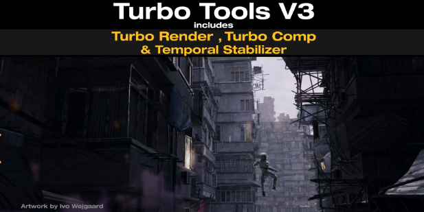 Blender 2.9+ Turbo Tools V3 – Turbo Render v3.0.5 Crack Download