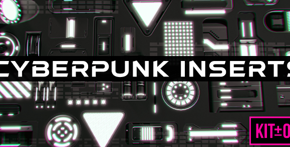 Blender Cyberpunk Emissive Inserts | Kpack Crack Download