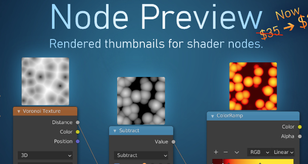 Blender 2.8+ Node Preview v1.14 Crack Update Download