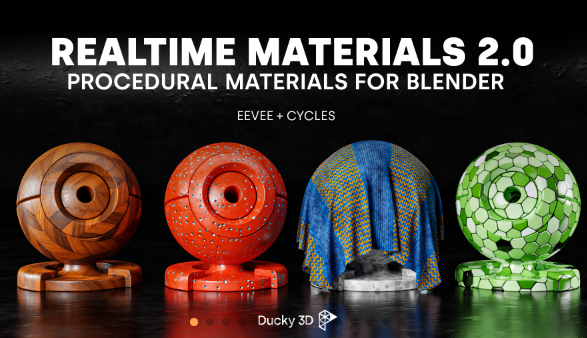 Blender 2.8+ Realtime Materials v2.1.5 Crack UPDATED Download