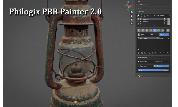 Blender 3.3 Philogix Pbr Painter - Pro v3.1.0 Crack Download