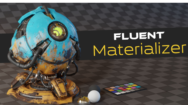 Blender v3.4 Fluent : Materializer v1.3 Crack CR48 Download