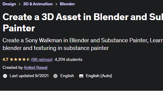 Udemy - Blender & Substance Modeling a Stylized Ornament Asset Download