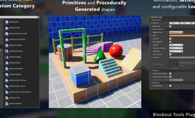 Unreal Engine 5 Blockout Tools Plugin Full Crack Download