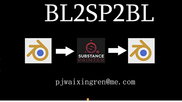 Blender 2.8+ Bl2sp2bl v.1.20220823 (Blender Connect Substance Painter) Crack Download 