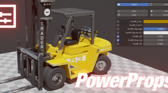 Blender 3.2+ PowerProps v0.2.9 Crack 2023 Download