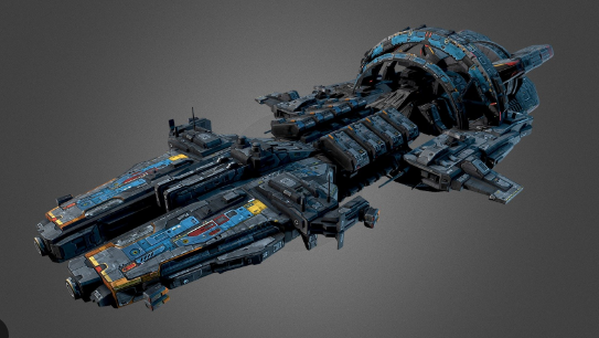 SketchFab Commander SpaceShip G7 Model Crack Download