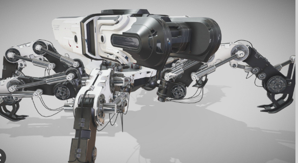 SketchFab Insect Mecha Model Crack Download - AeBlender