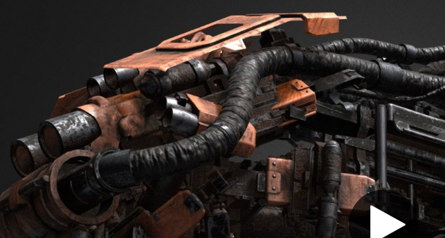 SketchFab Pneaumatic Robot Model Crack Download