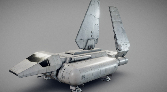 SketchFab Star Wars - Sentinel-Class Shuttle Model Crack Download