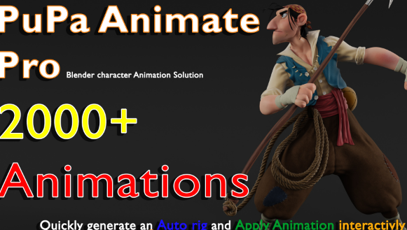 Blender 3.2+ Pupa Animate Pro v1.4.2 Crack Update Download