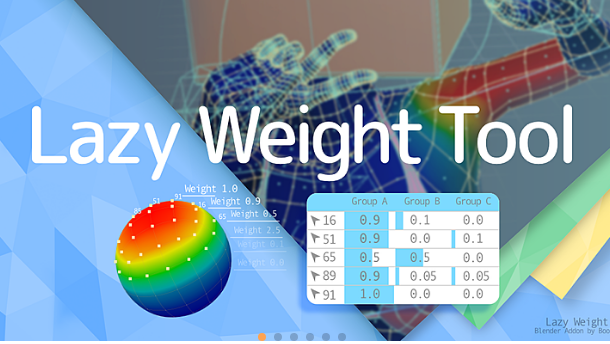 Blender 3.3 Lazy Weight Tool v1.9.72 Crack Update Download