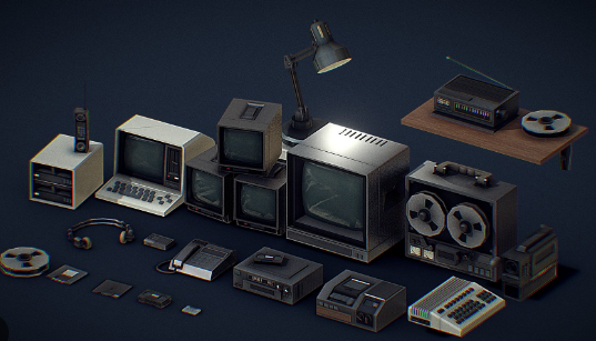 SketchFab 80's Tech Pack Model Crack Download