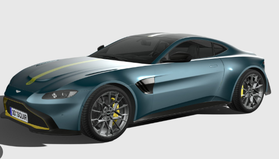 SketchFab Aston Martin Vantage AMR 2020 Model Crack Download