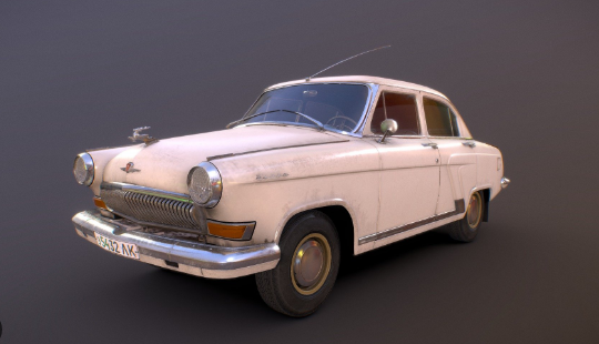 SketchFab GAZ 21 Volga Model Crack Download