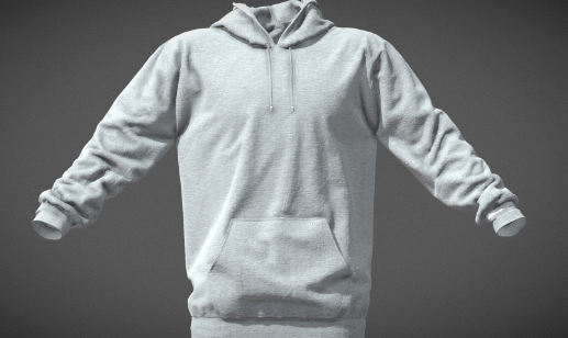 SketchFab Grey Hoodie Basic Model Crack Download