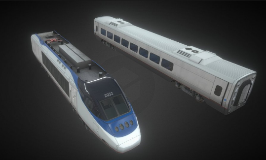 SketchFab High-Speed Train Model Crack Download