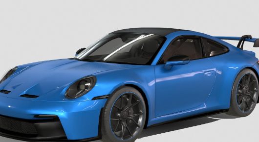 SketchFab Porsche 911 GT3 (992) Model Crack Download