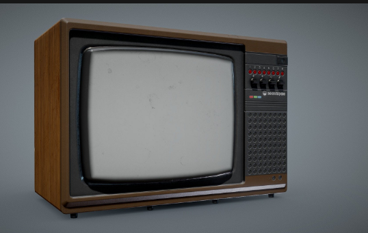 SketchFab Soviet TV Elektron Brown 2021 Model Crack Download