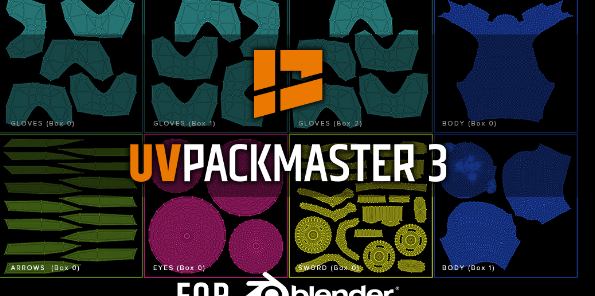 Blender 2.8+ Uvpackmaster 3 v3.1.3 Crack 2023 Download