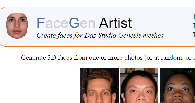 King's FaceGen Artist Pro 3.12 CR48 Crack Download