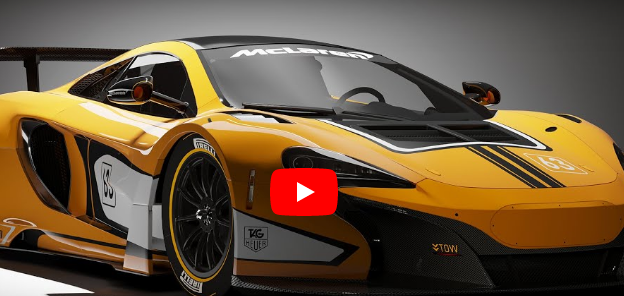 McLaren 650S GT3 Tutorial ( Modeling, Texturing, Lighting )