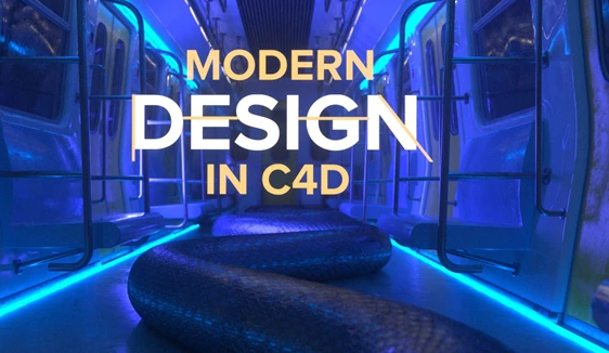 Motion Design School Modern Design in Cinema 4D FREE Course Download