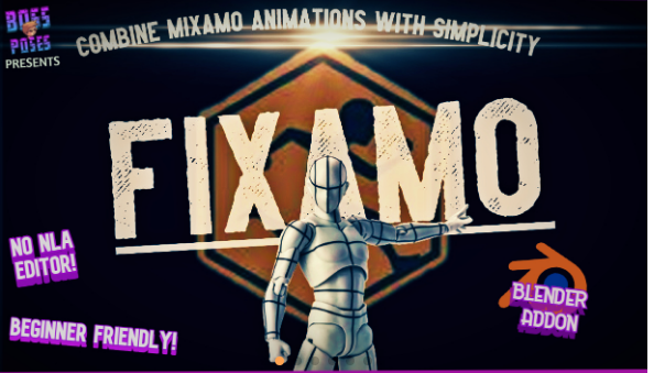 Blender 3.0+ Fixamo v1.0 Addon Crack 2023 Download