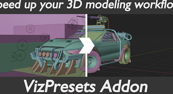 Blender 2.8+ Vizpresets v1.0.1 Crack 2023 Download