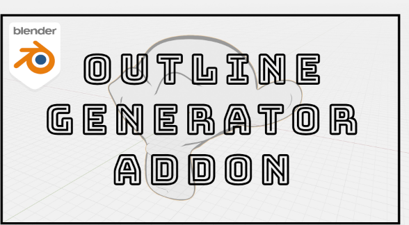 Blender 3.4 Outline Generator v1.0 Crack 2023 Download