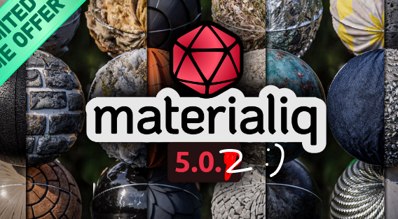 Blender 3.5 Materialiq Library v5.0.2 4K Crack 2023 Download