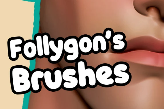 Follygon's 14 Brushes For Zbrush FREE 2023 Download