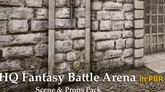 Reallusion HQ Fantasy Battle Arena PBR FREE 2023 Download