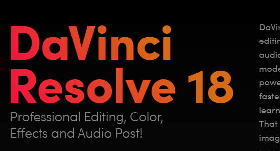 Blackmagic Davinci Resolve Studio v18.5 Crack CR48 Download