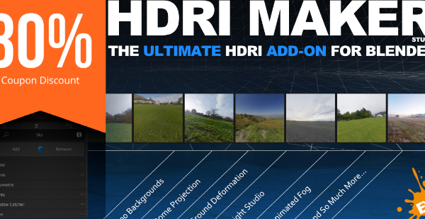 Blender 3.0+ HDRI Maker 3.0.111 + 4K HDR Assets Crack Download