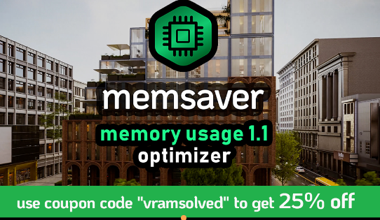 Blender 4 Update – Memsaver v1.2.1 Update 2024 Download