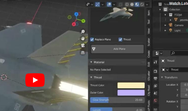 Blender Aviation Jet Strike Addon Crack 2023 Download